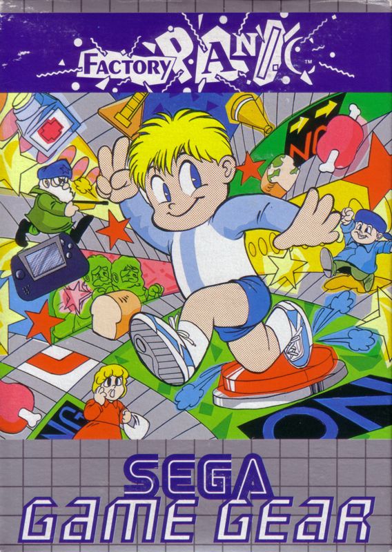 Factory Panic box art for Sega Game Gear